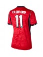 Billige England Marcus Rashford #11 Bortedrakt Dame VM 2026 Kortermet